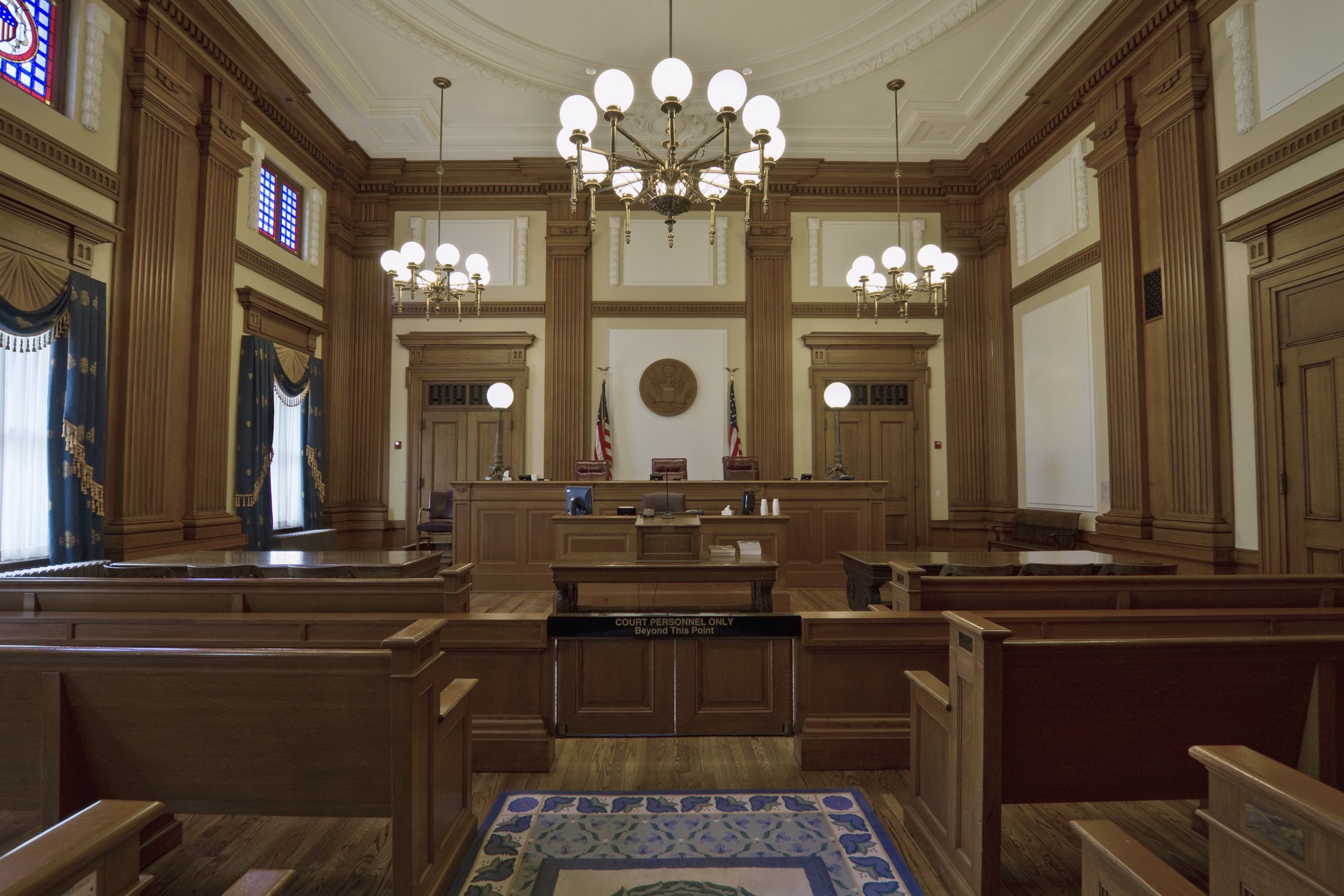 Historic building courtroom court of appeals